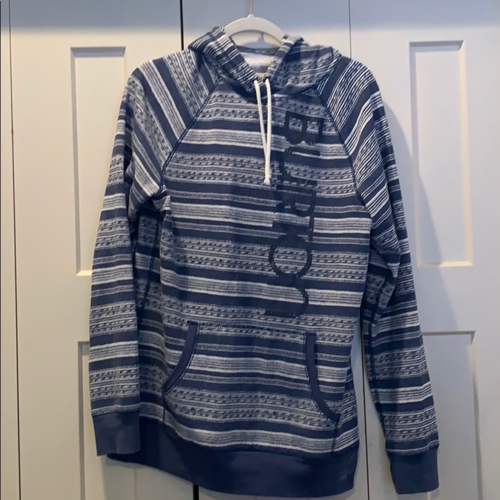 BURTON STRIPED HOODIE